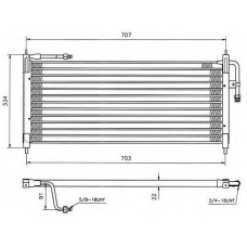 35202 NRF Конденсатор, кондиционер