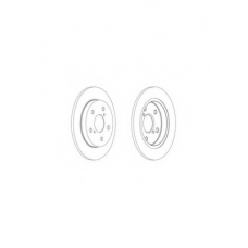 DDF1788-1 FERODO Тормозной диск