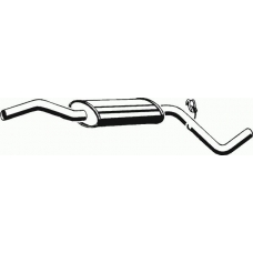 21.011 ASMET Средний глушитель выхлопных газов