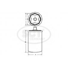 SY 8016 SCT Гидрофильтр, автоматическая коробка передач