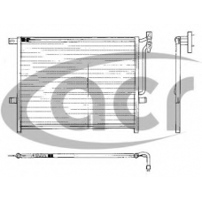 300080 ACR Конденсатор, кондиционер