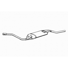 16072 WALKER Глушитель выхлопных газов конечный