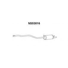 NS53016 VENEPORTE Глушитель выхлопных газов конечный