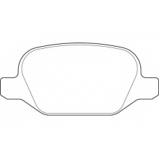 WBP23517A WAGNER LOCKHEED Комплект тормозных колодок, дисковый тормоз