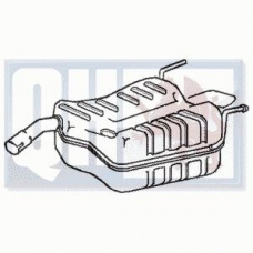 GM446W KLARIUS Глушитель выхлопных газов конечный