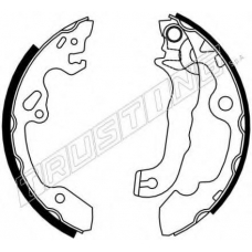 7296 TRUSTING Комплект тормозных колодок