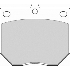FD805A NECTO Комплект тормозных колодок, дисковый тормоз
