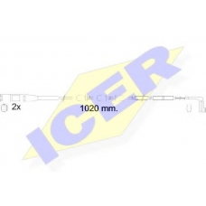 610555 E C ICER Сигнализатор, износ тормозных колодок