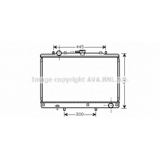 MT2188 Prasco Радиатор, охлаждение двигателя