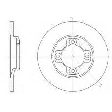 6031.00 REMSA Тормозной диск