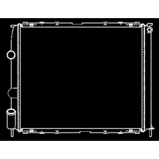 023M77 J. DEUS Радиатор, охлаждение двигателя