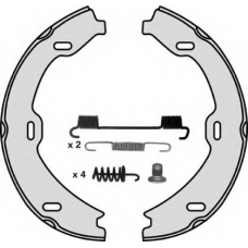 M828R MGA Комплект тормозных колодок, стояночная тормозная с