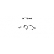 MT75400 VENEPORTE Глушитель выхлопных газов конечный
