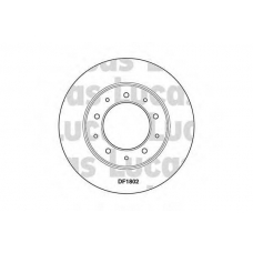 DF1802 TRW Тормозной диск