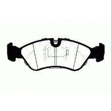 1501223607 S.b.s. Комплект тормозных колодок, дисковый тормоз