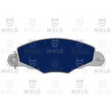 1050457 Malo Комплект тормозных колодок, дисковый тормоз