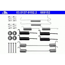 03.0137-9152.2 ATE Комплектующие, тормозная колодка