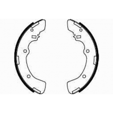 5185169 GIRLING Комплект тормозных колодок