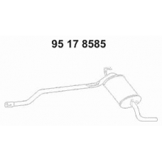 95 17 8585 EBERSPACHER Глушитель выхлопных газов конечный