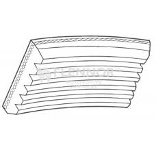 4PK1027 FLENNOR Поликлиновой ремень