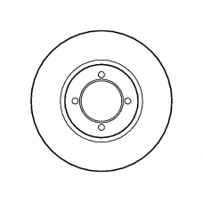 NBD309 NATIONAL Тормозной диск