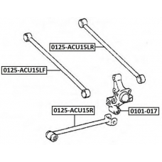 0125-ACU15R ASVA Рычаг независимой подвески колеса, подвеска колеса