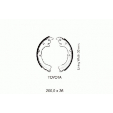 6.098 PEX Комплект тормозных колодок