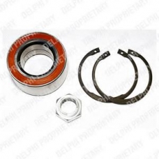 BK907 DELPHI Комплект подшипника ступицы колеса