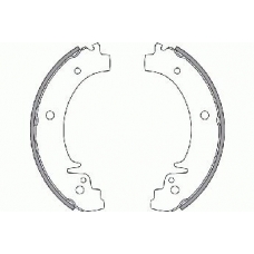 18492723276 S.b.s. Комплект тормозных колодок