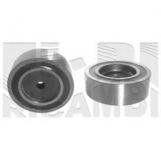 FI0480 KM International Натяжной ролик, поликлиновой  ремень