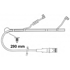 FAI164 DURON Сигнализатор, износ тормозных колодок