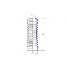 K5095 DA SILVA Пыльник, рулевое управление