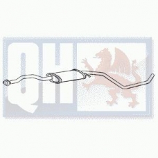 260162 KLARIUS Средний глушитель выхлопных газов