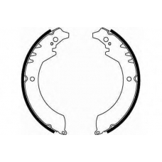 GS8251 TRW Комплект тормозных колодок