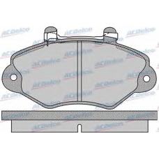 AC0581066D AC Delco Комплект тормозных колодок, дисковый тормоз