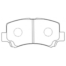 PN-9406 JNBK Колодки тормозные