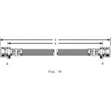 PHA171 TRW Тормозной шланг