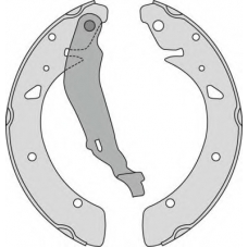 K792977 MGA Комплект тормозов, барабанный тормозной механизм