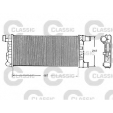 230520 VALEO Радиатор, охлаждение двигателя