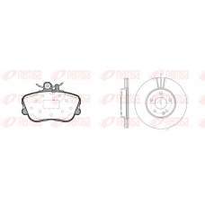 8445.01 REMSA Комплект тормозов, дисковый тормозной механизм