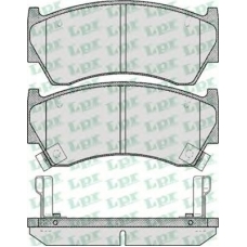 05P617 LPR Комплект тормозных колодок, дисковый тормоз