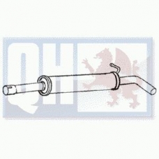 VW594L KLARIUS Средний глушитель выхлопных газов