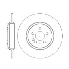 D6631.00 WOKING Тормозной диск