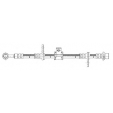 511316 KAWE Тормозной шланг