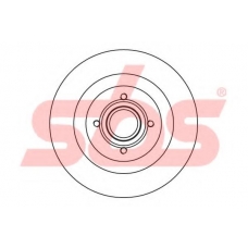 1815203967 S.b.s. Тормозной диск