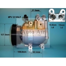 14-1040 AUTO AIR GLOUCESTER Компрессор, кондиционер