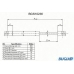 BGS10236 BUGIAD Газовая пружина, крышка багажник