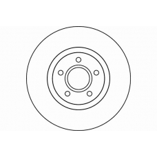 MDC1641 MINTEX Тормозной диск