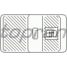 103 842 TOPRAN Выключатель, обогреватель заднего стекла