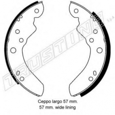 040.109 TRUSTING Комплект тормозных колодок